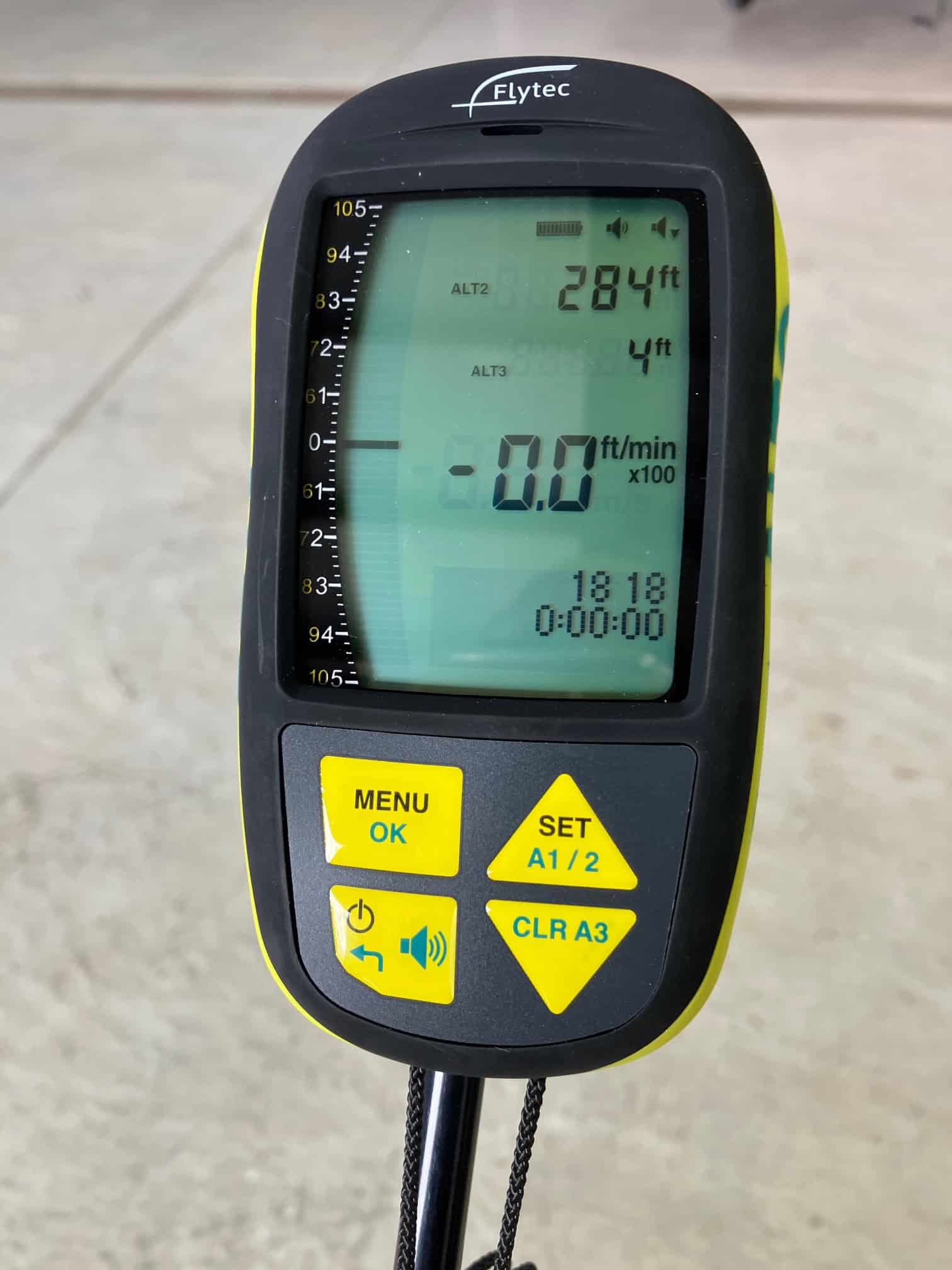 Hang glider instrument